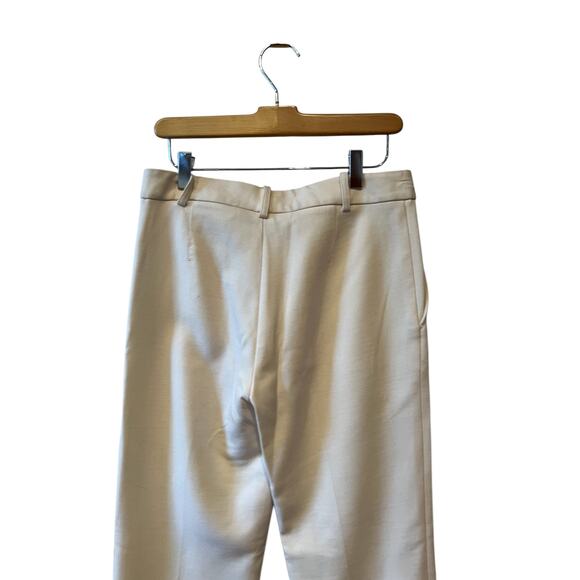 Helmut Lang Tailored Wool Career Ready Pants Winter White 6 - Picture 4 of 10